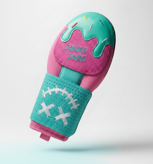 Cotton Candy Sliding Mitt