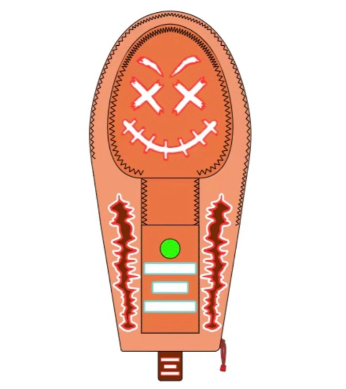 Gingerbread Fusion Sliding Mitt